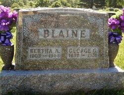 Bertha Agnes <I>Dooley</I> Blaine 