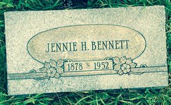 Jennie <I>Hendrickson</I> Bennett 