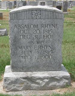 Absalom Rhyne 