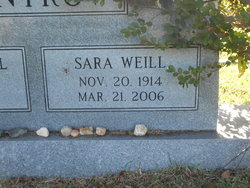 Sara “Sis” <I>Weill</I> Kantrow 