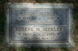 Maude <I>Fisher</I> Beckley 