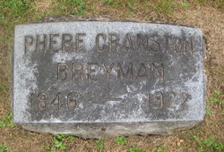 Phoebe Anna <I>Cranston</I> Breyman 
