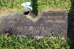 Elizabeth Jane <I>Moore</I> Brown 