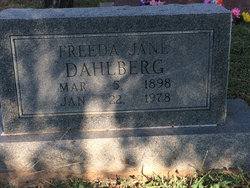 Freeda Jane <I>Dye</I> Dahlberg 