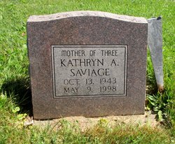 Kathryn Ann “Kay” <I>Seidl</I> Saviage 