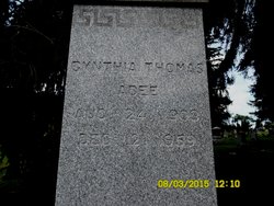 Cynthia <I>Thomas</I> Adee 