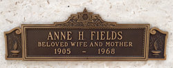 Anne H Fields 