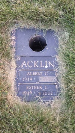 Albert Cecil Acklin 