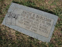 Hattie Bell <I>Bethell</I> Burleson 