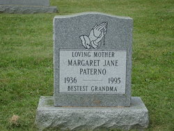 Margaret Jane <I>Litzinger</I> Paterno 
