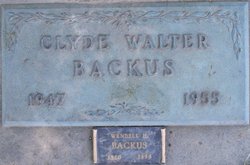 Clyde Walter Backus 