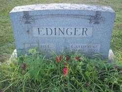 Laura Catherine <I>Klingler</I> Edinger 