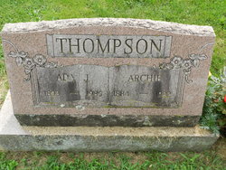 Ada Josephine <I>Anderson</I> Thompson 