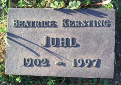 Beatrice Evelyn <I>Kersting</I> Juhl 