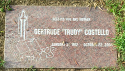 Gertrude “Trudy” <I>Newman</I> Costello 