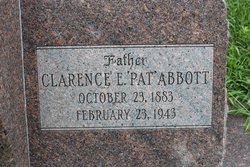 Clarence Edward “Pat” Abbott 