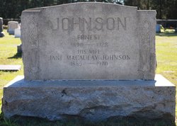 Jane <I>Macaulay</I> Johnson 