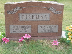 Ethel Laura <I>Adams</I> Dishman 