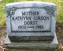 Kathyrn <I>Gibson</I> Dorst 