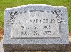 Lillie Mae <I>Hamm</I> Corley 