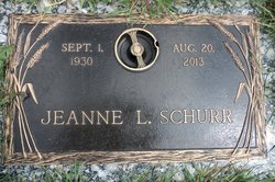 Jeanne Lucille <I>Lumb</I> Schurr 
