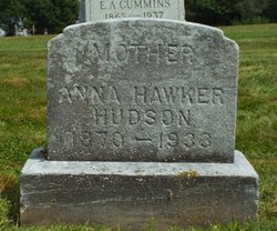 Anna M “Annie” <I>Hawker</I> Hudson 