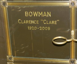 Clarence Albert Bowman 
