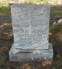 Major Sidney Anderson 