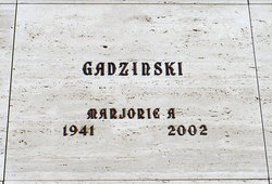 Marjorie A. <I>Krell</I> Gadzinski 