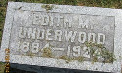 Mrs Edith Magdalene <I>Jones</I> Underwood 