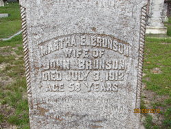 Martha E. <I>Spires</I> Brunson 