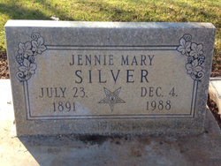 Jennie Mary <I>Worth</I> Silver 