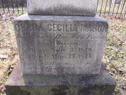 Clara Cecilia <I>Forsyth</I> Mason 