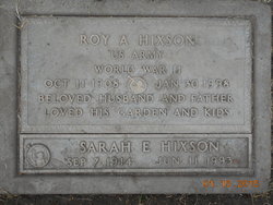 Roy Arlington Hixson 
