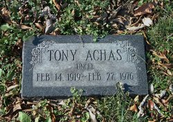 Anthony John “Tony” Achas 