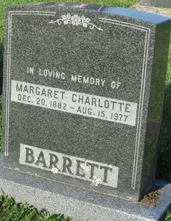 Margaret Charlotte Barrett 