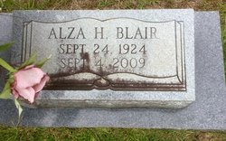 Alza Frances <I>House</I> Blair 