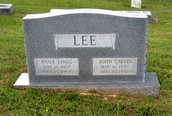 Anna Lee <I>Long</I> Lee 