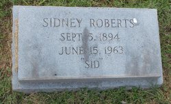 Sidney “Sid” Roberts 