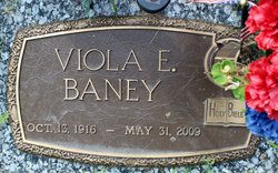 Viola E. <I>Shaffer</I> Baney 