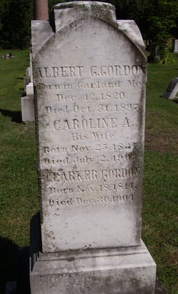 Caroline A. <I>Blanchard</I> Gordon 