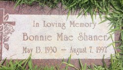 Bonnie Mae <I>Coverston</I> Shaner 