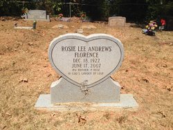 Rosie Lee <I>Andrews</I> Florence 