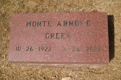 Dr Monte Arnold Greer 