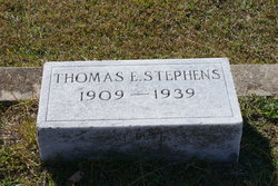 Thomas E Stephens 