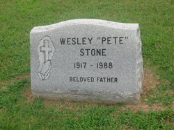 John Wesley “Pete” Stone 