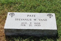Sylvanus William “Vane” Pate 