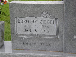 Dorothy Margaret <I>Ziegel</I> Acker 