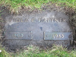 Viola E <I>Nichols</I> Hattner 