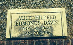 Alice Hildred <I>Edmonds</I> Davis 
